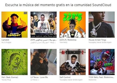 Soundcloud Spotify