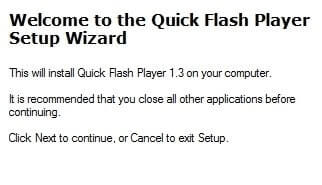 Quick Flash Player